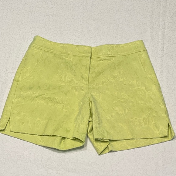 Lime Green Women's Shorts - Picture 3 of 7